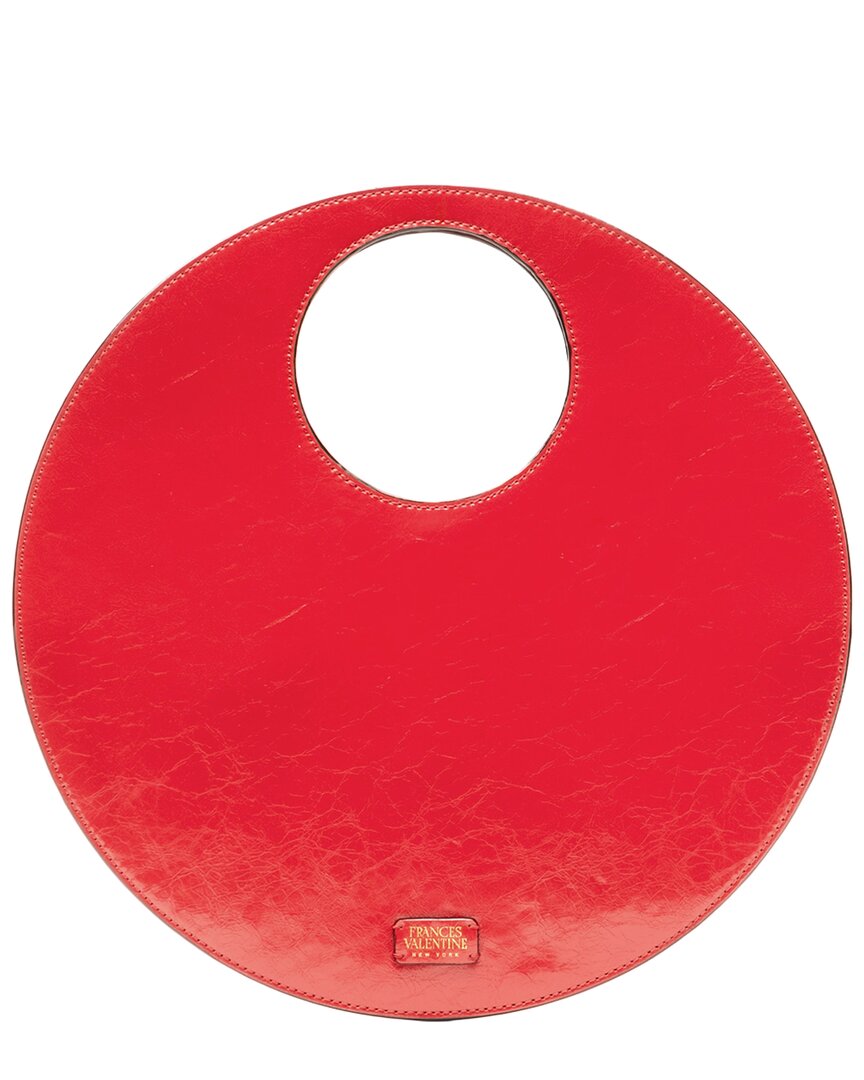 Frances Valentine Frances Valentine Juno Round Crinkled Leather Crossbody