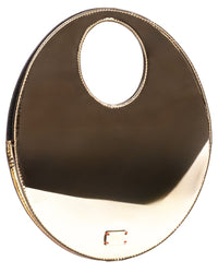Frances Valentine Frances Valentine Juno Round Crinkled Leather Crossbody