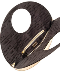 Frances Valentine Frances Valentine Juno Round Crinkled Leather Crossbody