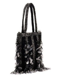 Frances Valentine Frances Valentine Gatsby Mini Velvet Tote