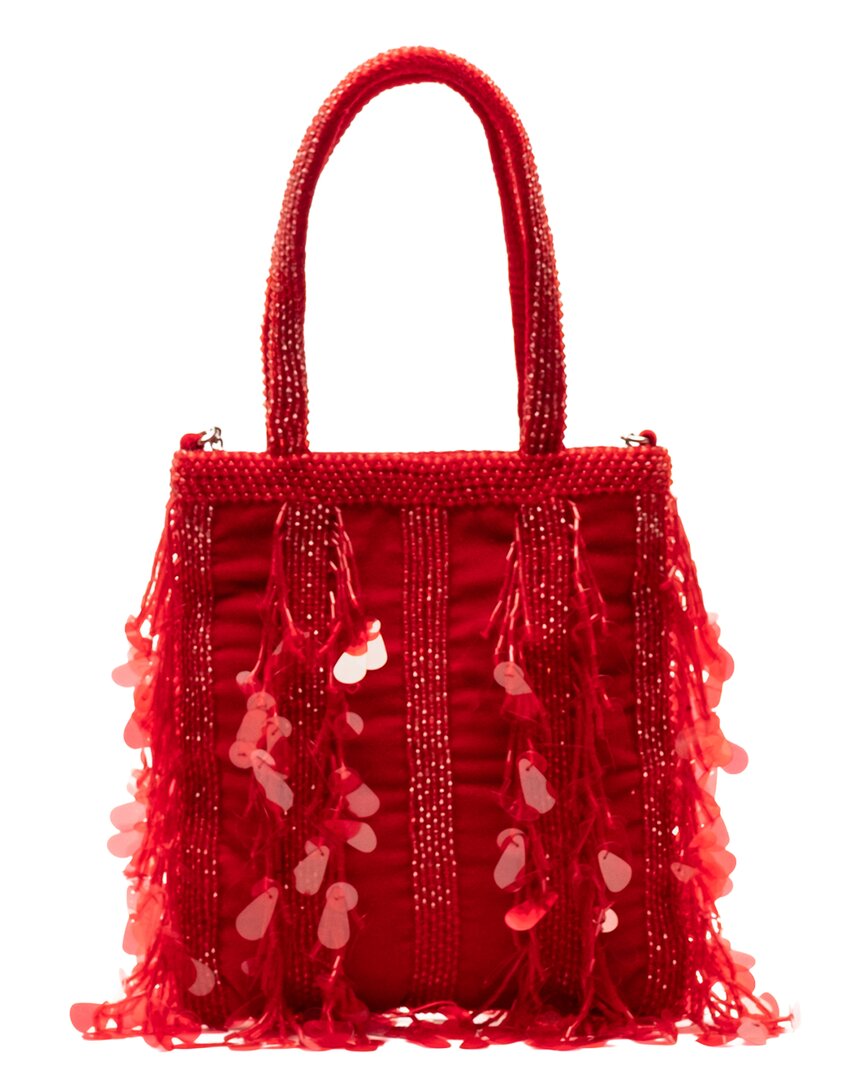 Frances Valentine Frances Valentine Gatsby Mini Velvet Tote