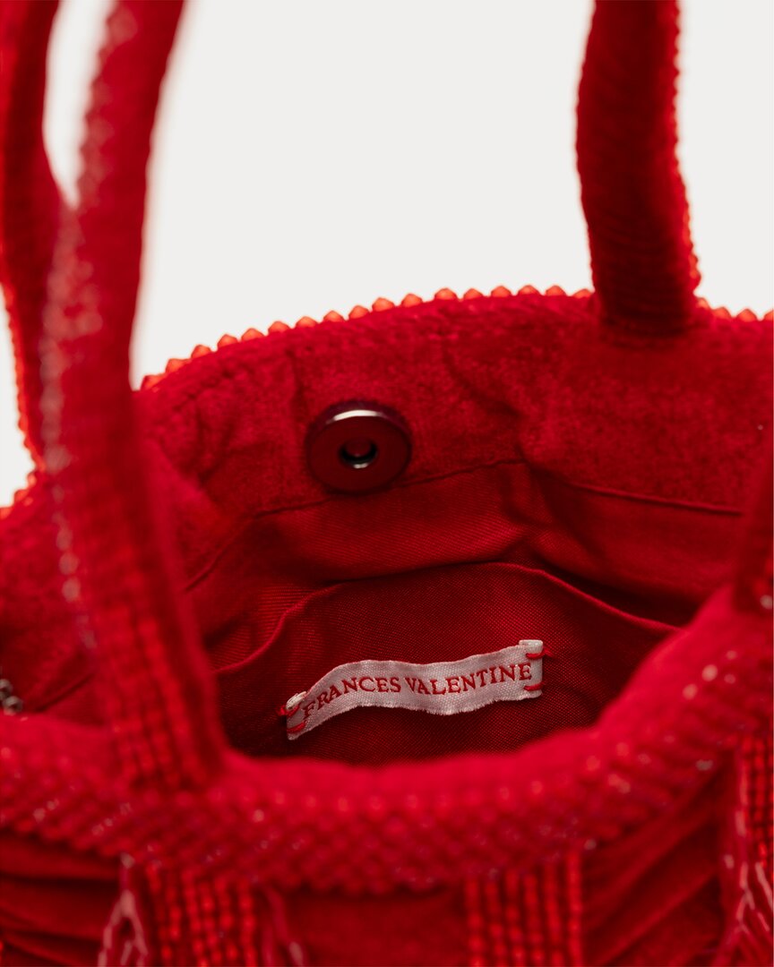Frances Valentine Frances Valentine Gatsby Mini Velvet Tote