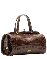 Frances Valentine Frances Valentine Petit Michelle Croc-Embossed Leather Tote