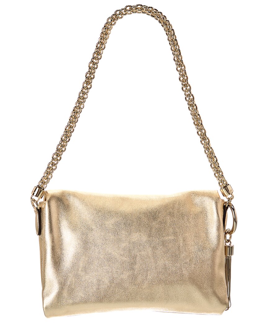 Jimmy Choo Jimmy Choo Callie Flap Leather Shoulder Bag