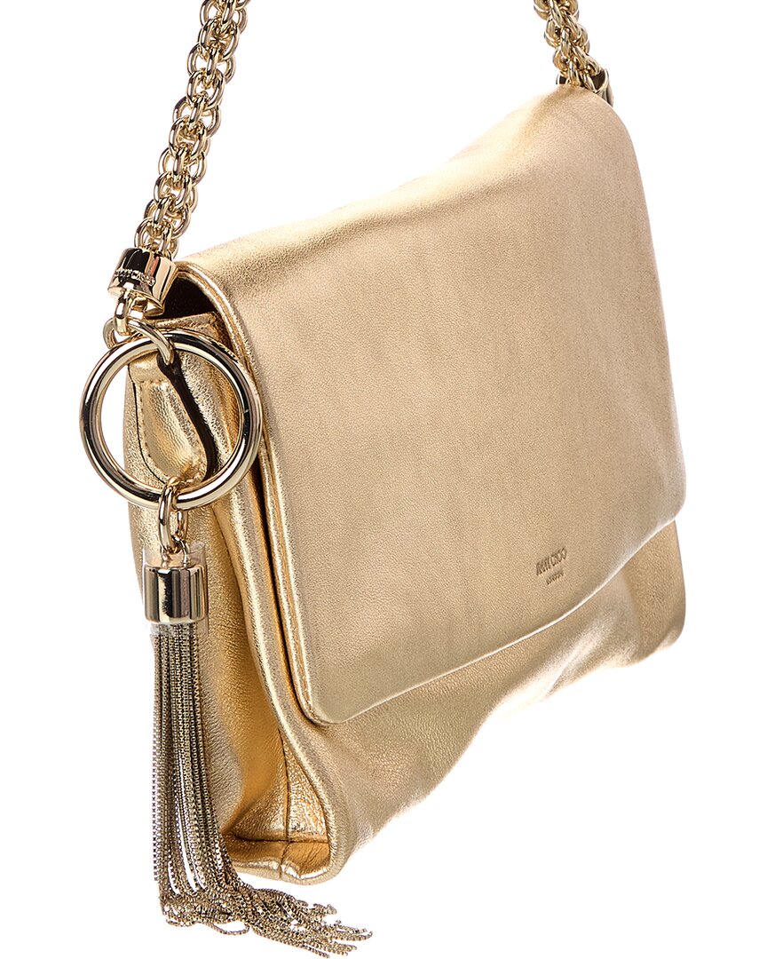 Jimmy Choo Jimmy Choo Callie Flap Leather Shoulder Bag