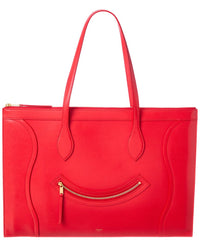 CELINE Celine Leather Shoulder Bag