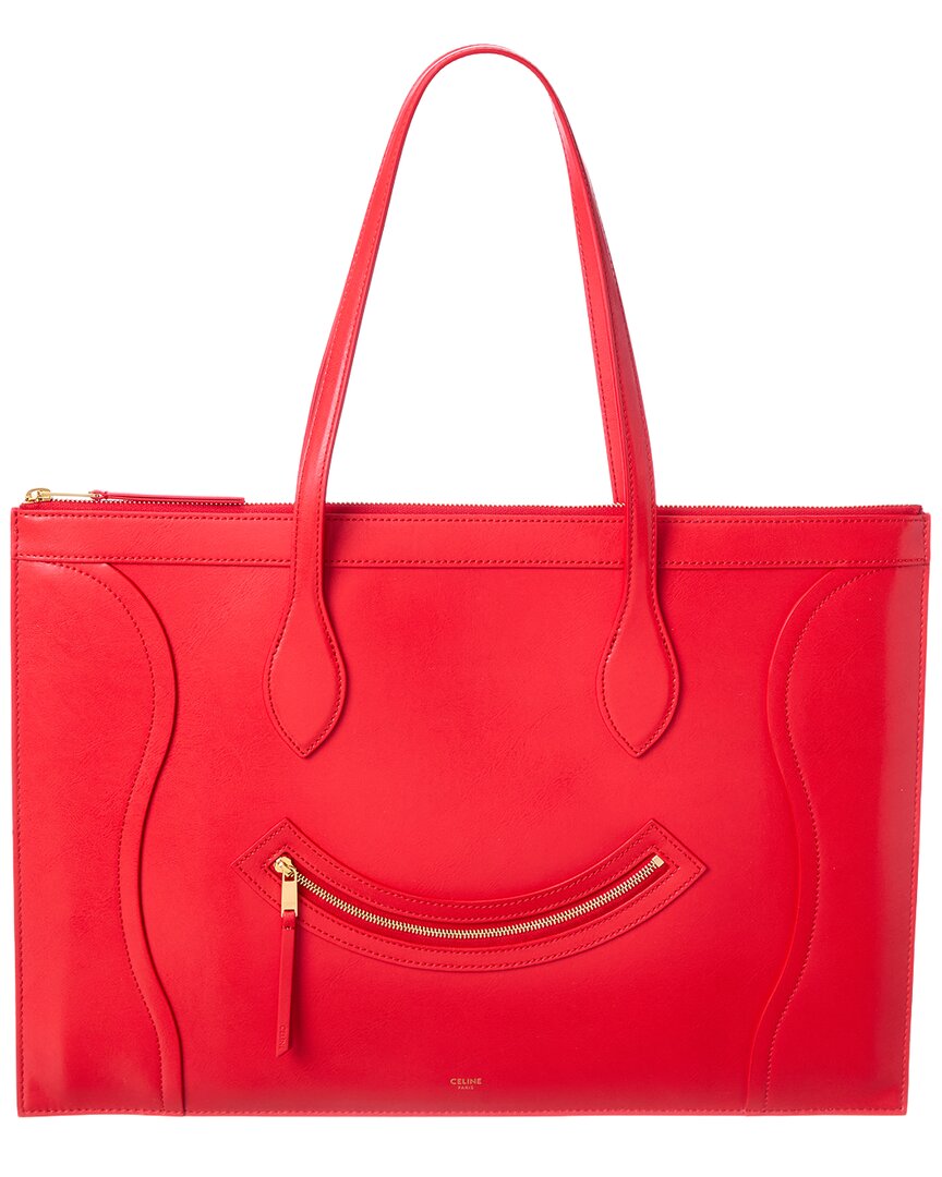 CELINE Celine Leather Shoulder Bag