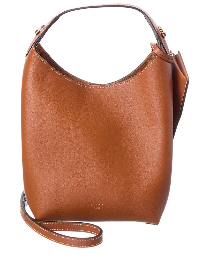 CELINE Celine Leather Shoulder Bag