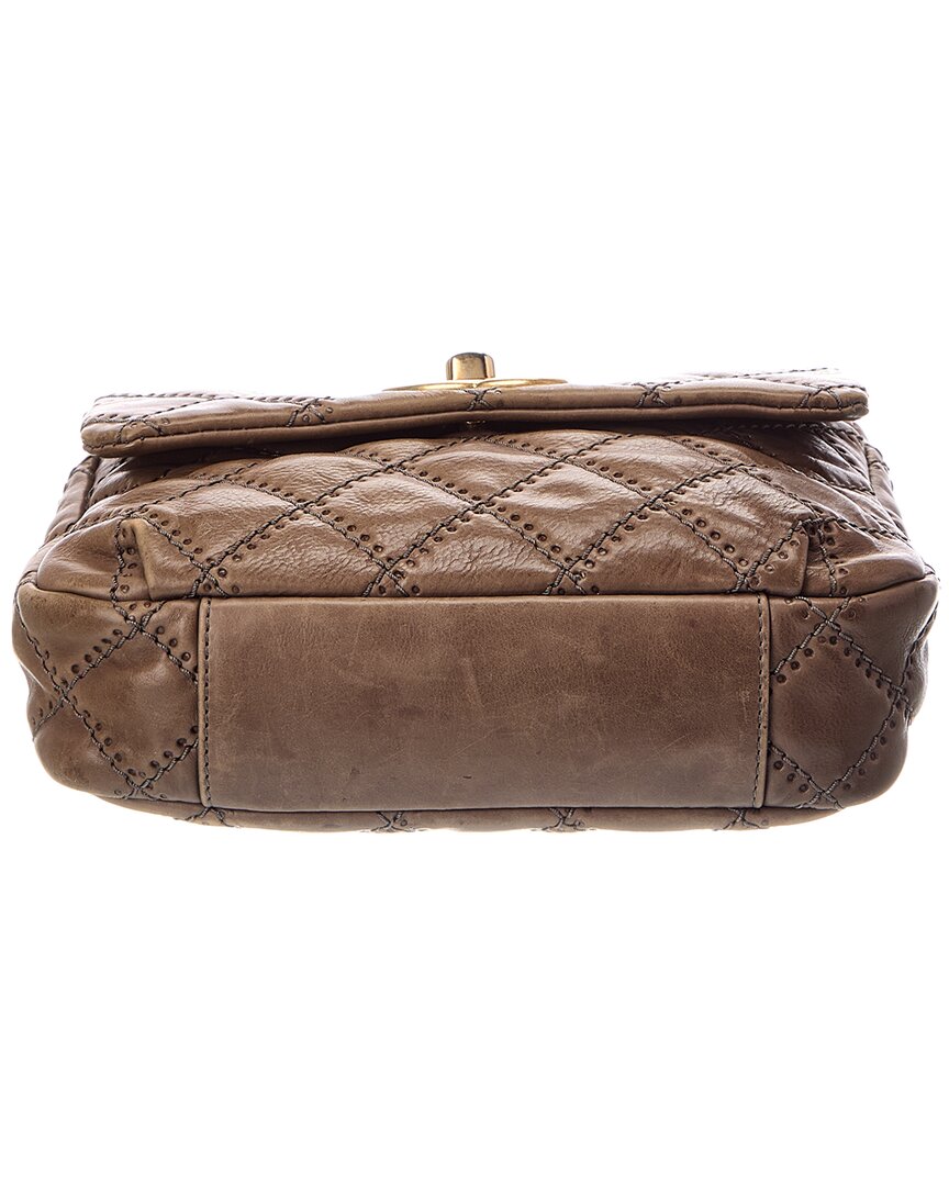Chanel Chanel Brown Quilted Leather Ultimate Stitch Retro Chain Flap Bag (Authentic