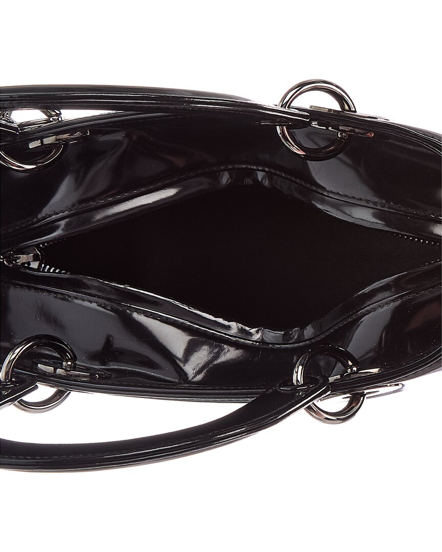 Dior Dior Black Leather Lady Dior Medium (Authentic Pre-Loved)