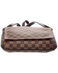 Louis Vuitton Louis Vuitton Brown Damier Ebene Musette Tango Long Strap (Authentic Pre-Loved)