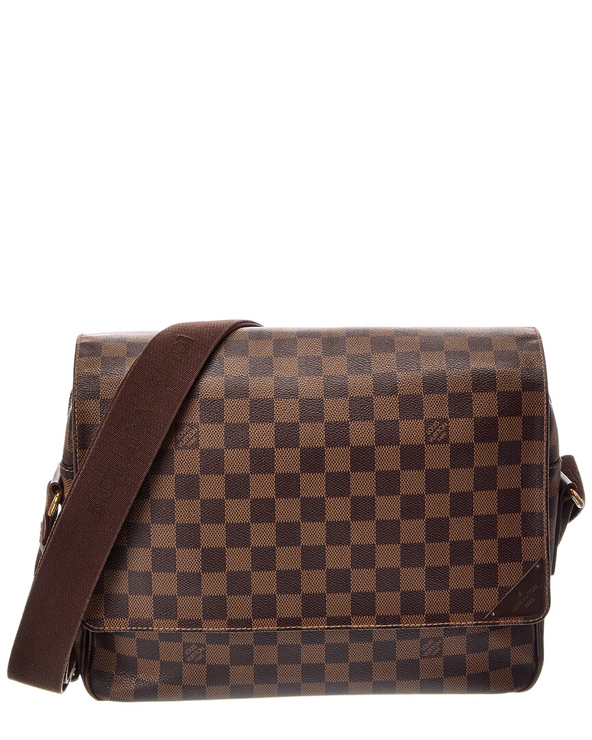 Louis Vuitton Louis Vuitton Brown Damier Ebene Shelton Mm (Authentic Pre-Loved)