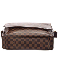 Louis Vuitton Louis Vuitton Brown Damier Ebene Shelton Mm (Authentic Pre-Loved)