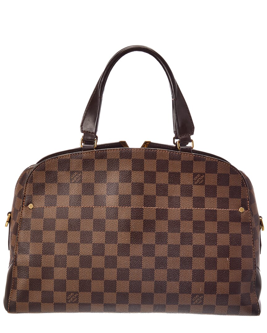 Louis Vuitton Louis Vuitton Brown Damier Ebene Kensington Bowling Bag (Authentic Pre-Loved)