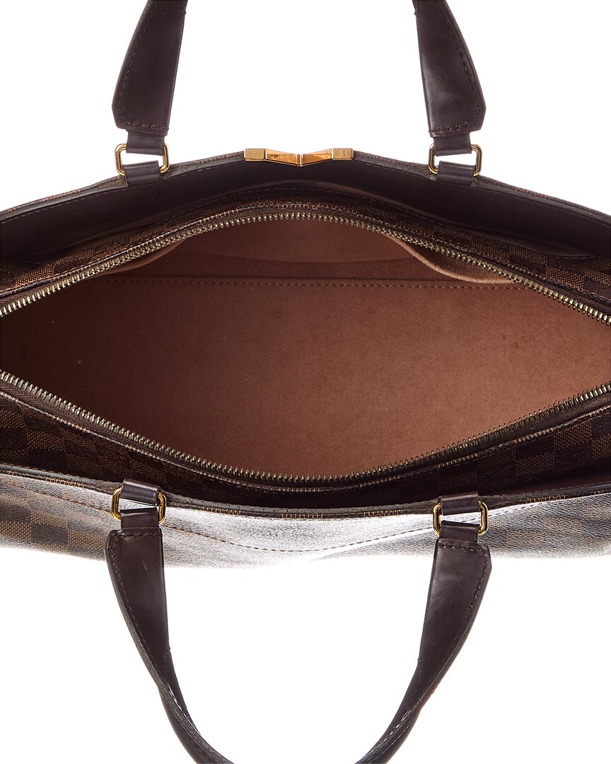 Louis Vuitton Louis Vuitton Brown Damier Ebene Kensington Bowling Bag (Authentic Pre-Loved)