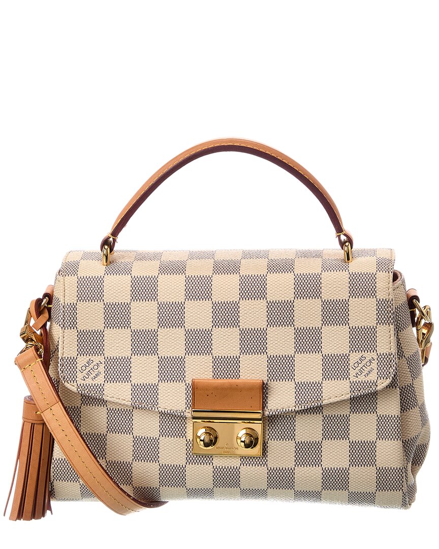Louis Vuitton Louis Vuitton White Damier Azur Croisette (Authentic Pre-Loved)