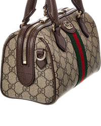 Gucci Gucci Ophidia Canvas & Leather Shoulder Bag