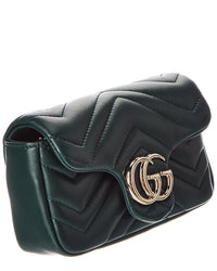 Gucci Gucci Gg Marmont Mini Leather Shoulder Bag