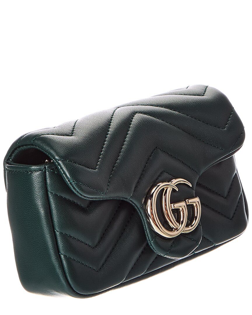 Gucci Gucci Gg Marmont Mini Leather Shoulder Bag