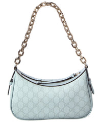 Gucci Gucci Gg Emblem Leather Shoulder Bag