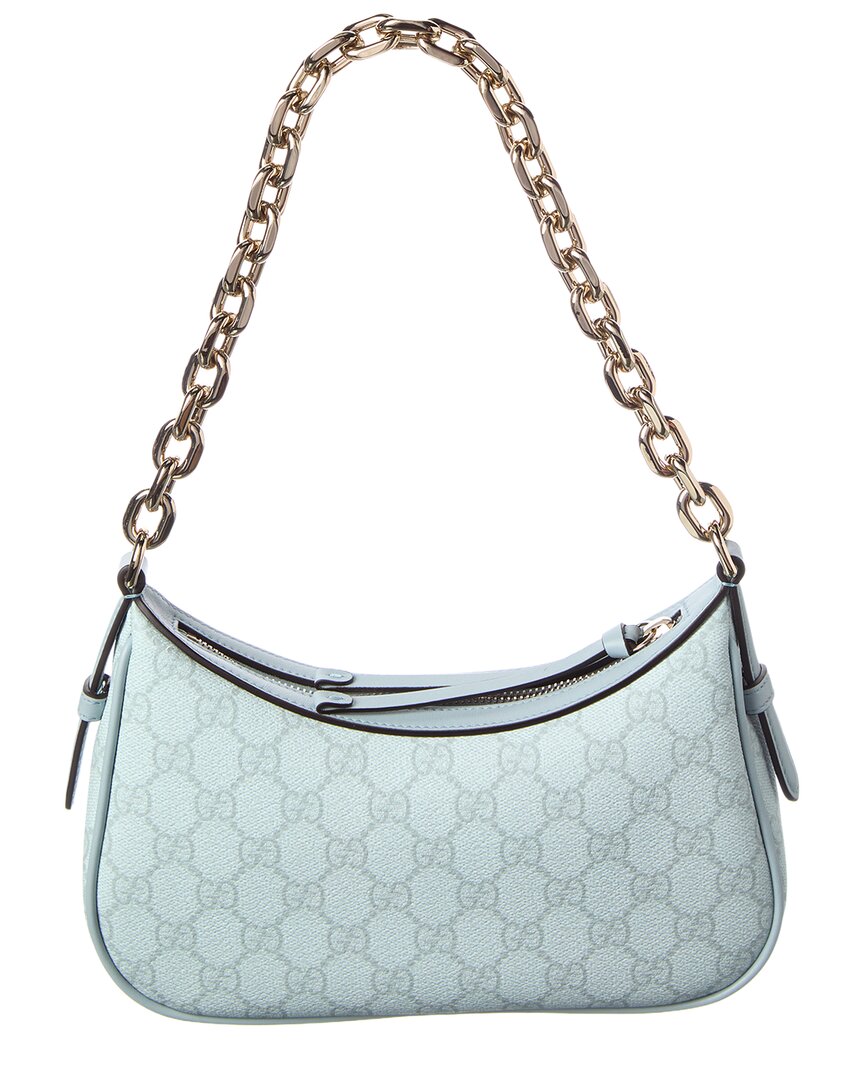 Gucci Gucci Gg Emblem Leather Shoulder Bag