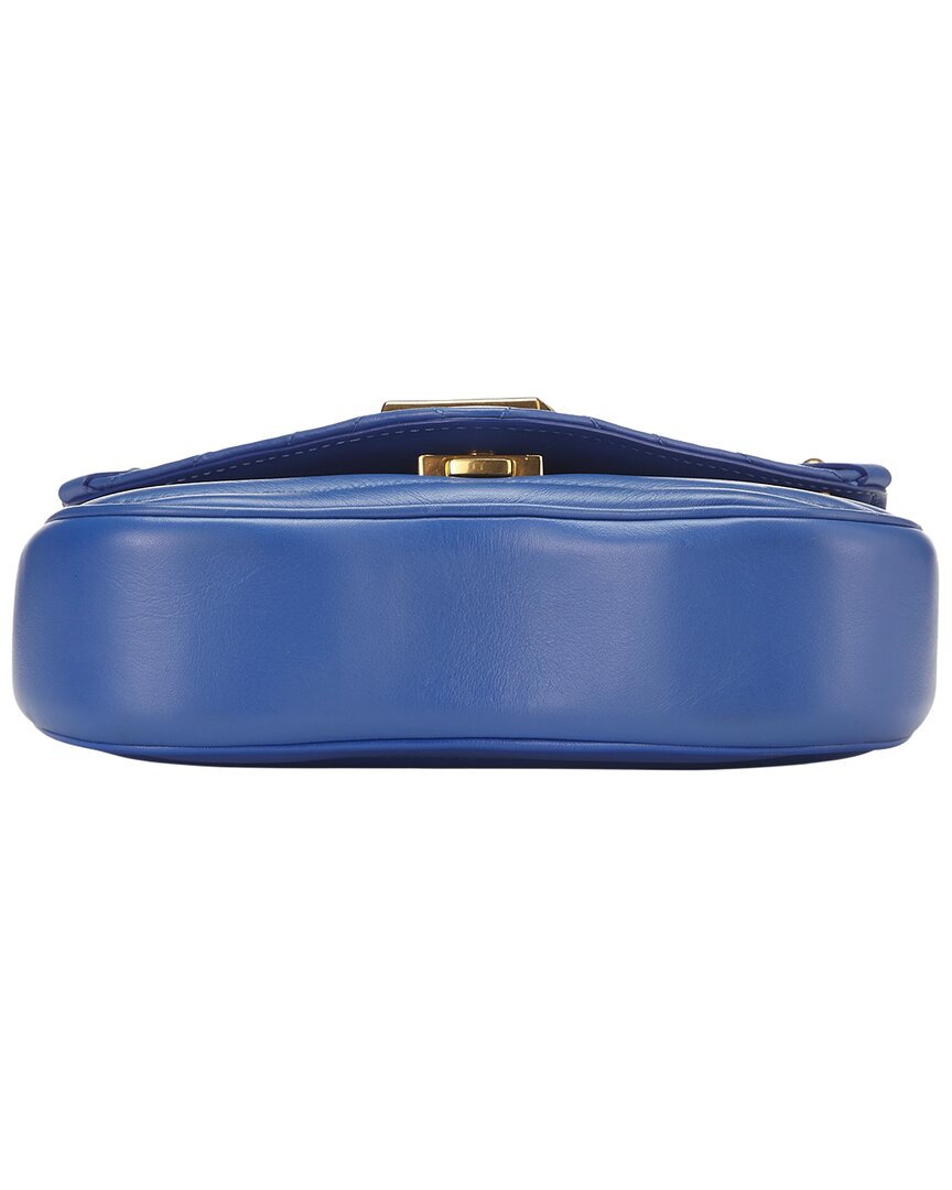 Louis Vuitton Louis Vuitton Blue Calfskin Leather Calfskin New Wave Shoulder (Authentic Pre-