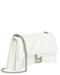 Balenciaga Balenciaga Crush Xs Quilted Chain Leather Shoulder Bag