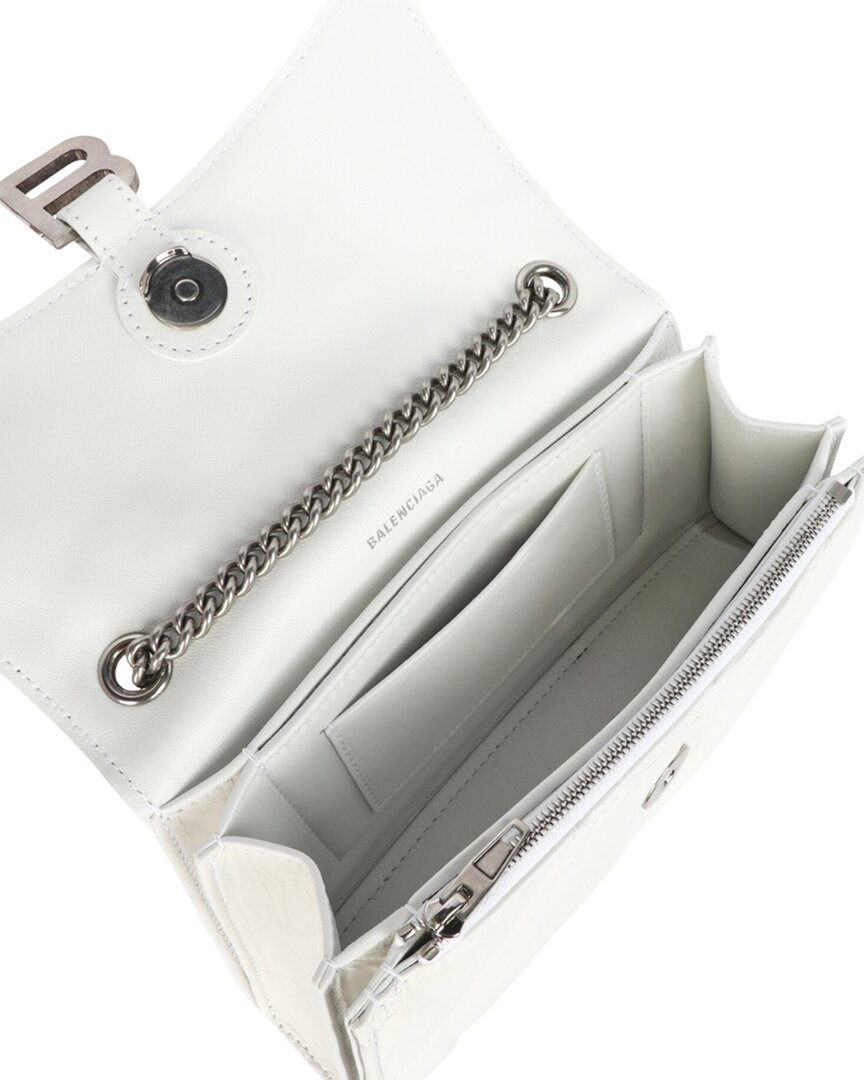 Balenciaga Balenciaga Crush Xs Quilted Chain Leather Shoulder Bag