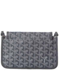 Goyard Goyard Grey Coated Canvas Crossbody (Authentic Pre-Loved)