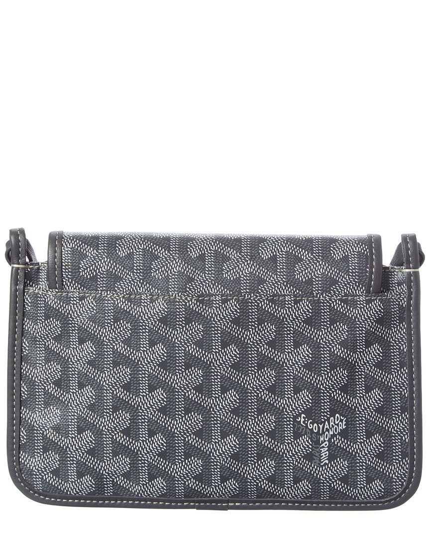 Goyard Goyard Grey Coated Canvas Crossbody (Authentic Pre-Loved)