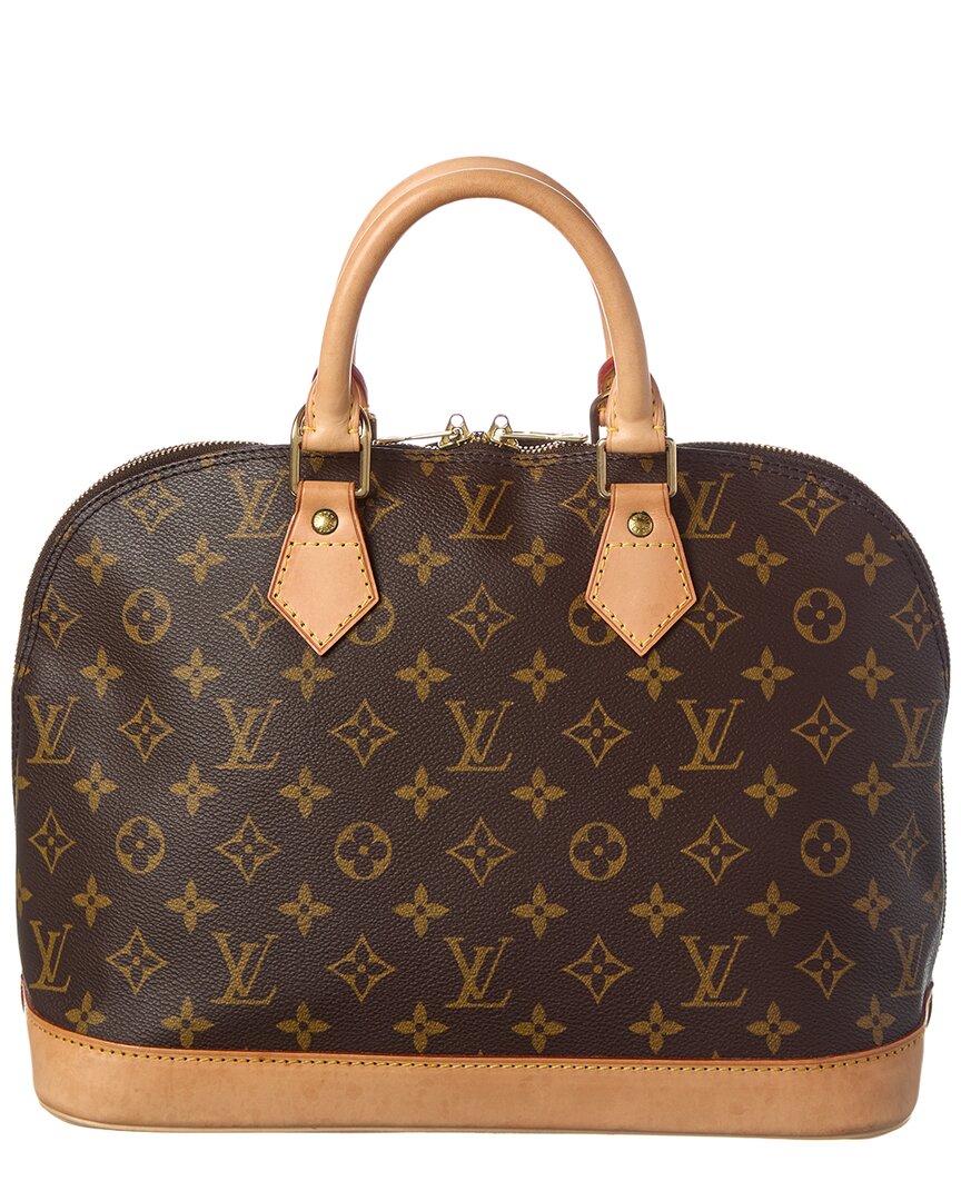 Louis Vuitton Louis Vuitton Brown Monogram Coated Canvas Alma Pm (Authentic Pre-Loved)