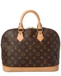 Louis Vuitton Louis Vuitton Brown Monogram Coated Canvas Alma Pm (Authentic Pre-Loved)
