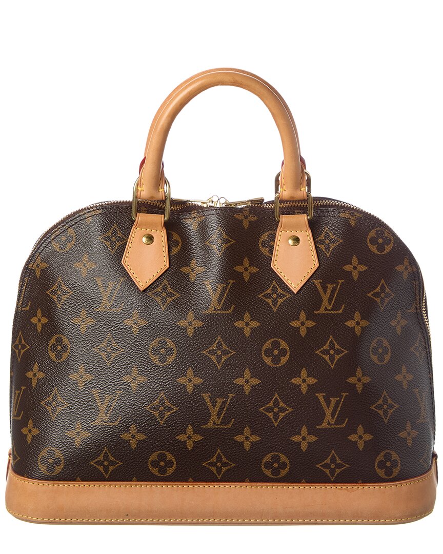 Louis Vuitton Louis Vuitton Brown Monogram Coated Canvas Alma Pm (Authentic Pre-Loved)