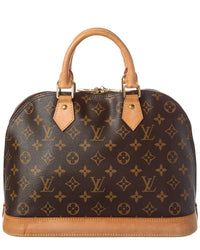 Louis Vuitton Louis Vuitton Brown Monogram Coated Canvas Alma Pm (Authentic Pre-Loved)