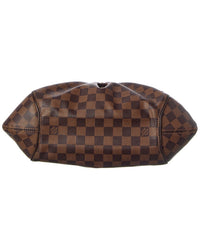 Louis Vuitton Louis Vuitton Brown Damier Ebene Coated Canvas Sistina Pm (Authentic Pre-Loved)