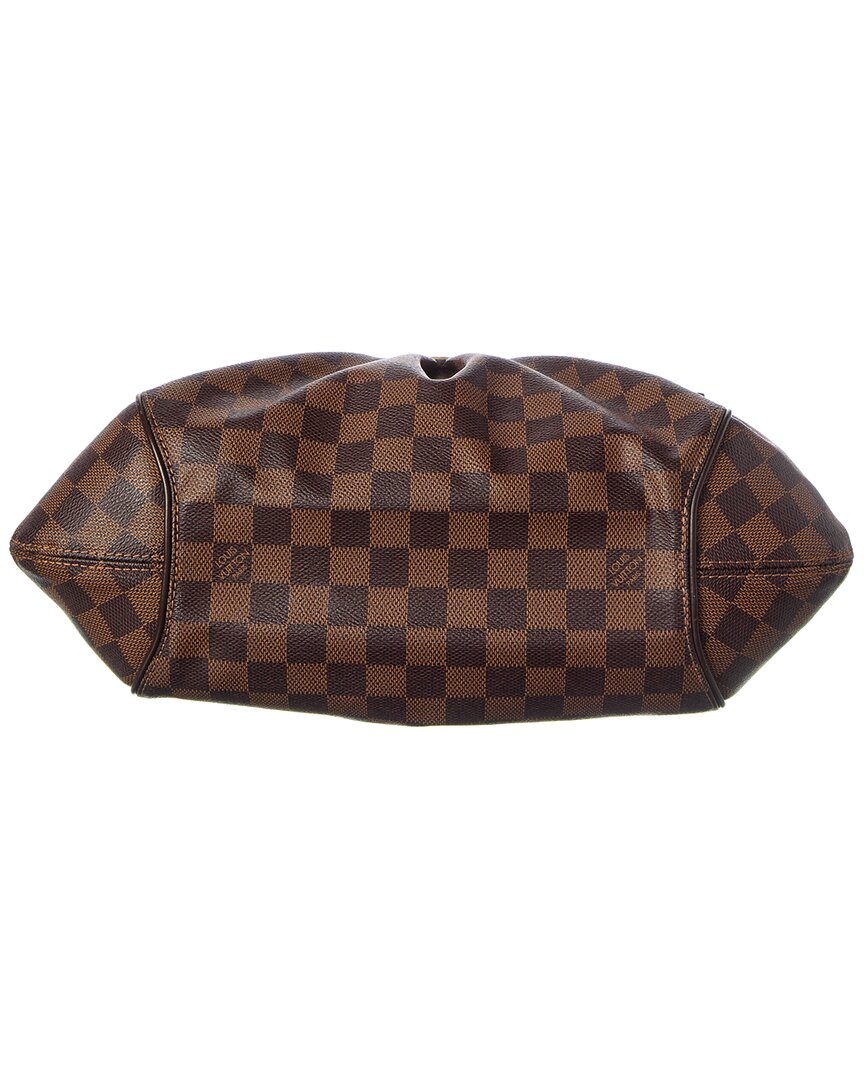 Louis Vuitton Louis Vuitton Brown Damier Ebene Coated Canvas Sistina Pm (Authentic Pre-Loved)