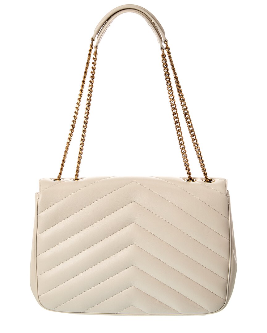 Saint Laurent Saint Laurent Loulou Large Leather Shoulder Bag