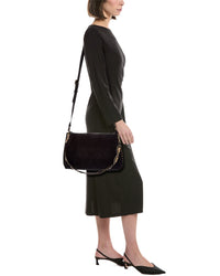 Aimee Kestenberg Aimee Kestenberg Roma Double Entry Suede Shoulder Bag