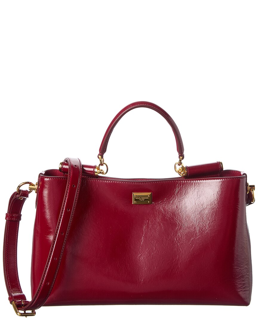 Dolce & Gabbana Vittoria Medium Patent Shoulder Bag