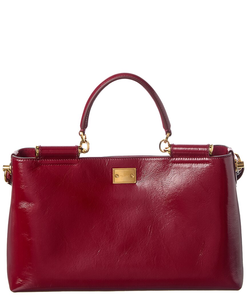 Dolce & Gabbana Vittoria Medium Patent Shoulder Bag