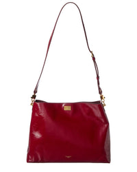 Dolce & Gabbana Vittoria Large Patent Shoulder Bag