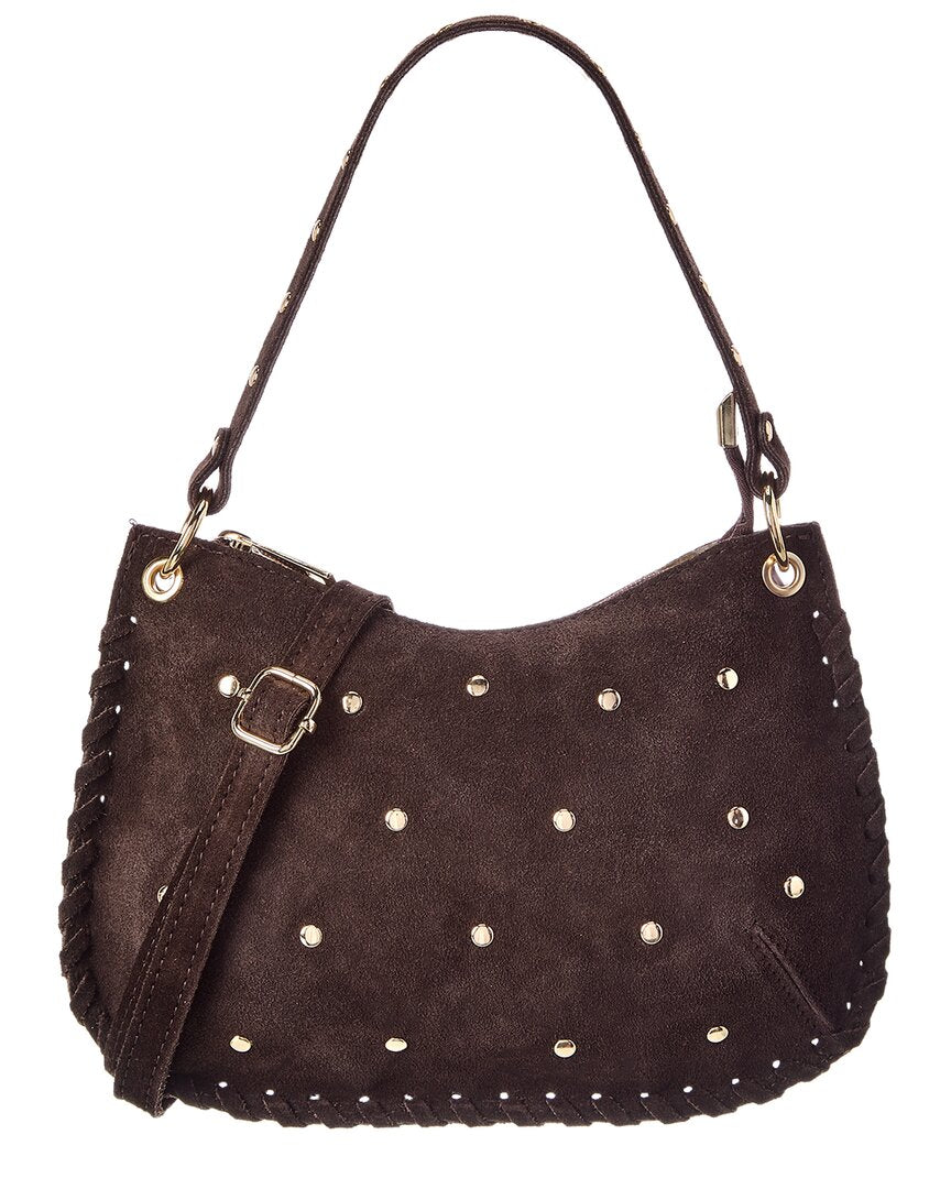 Persaman New York Grazia 42 Studded Leather Shoulder Bag