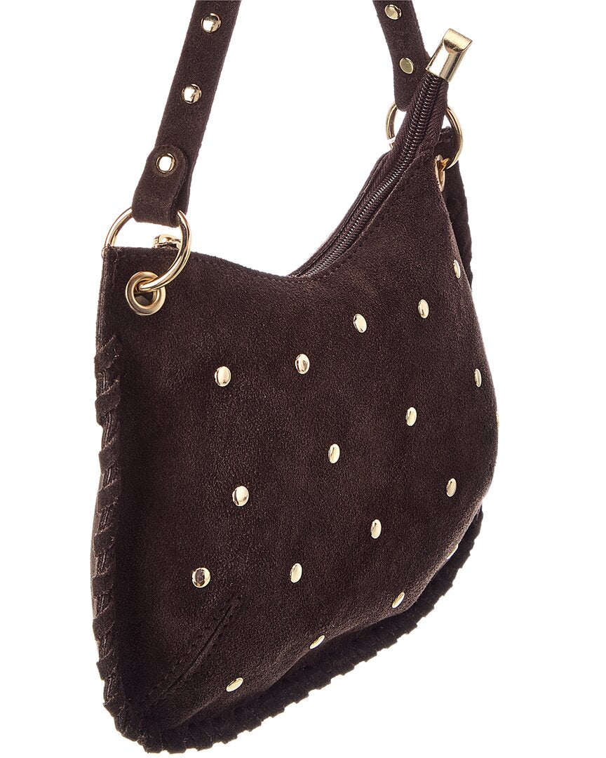 Persaman New York Grazia 42 Studded Leather Shoulder Bag