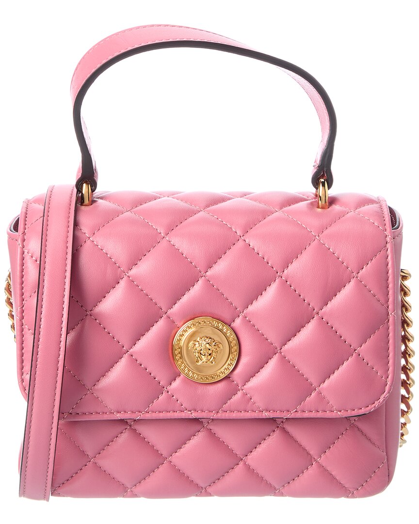 Versace Versace Medusa Leather Shoulder Bag