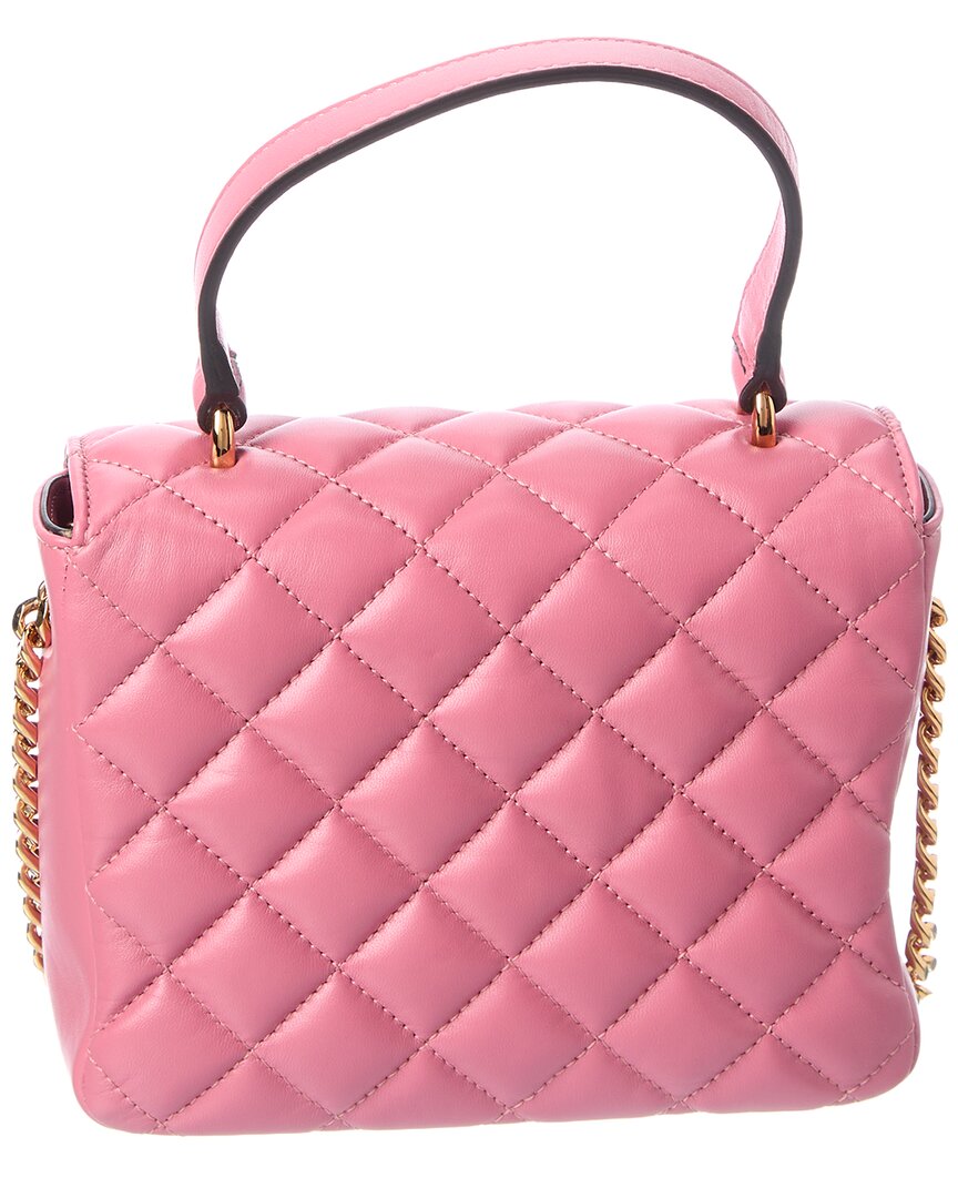 Versace Versace Medusa Leather Shoulder Bag
