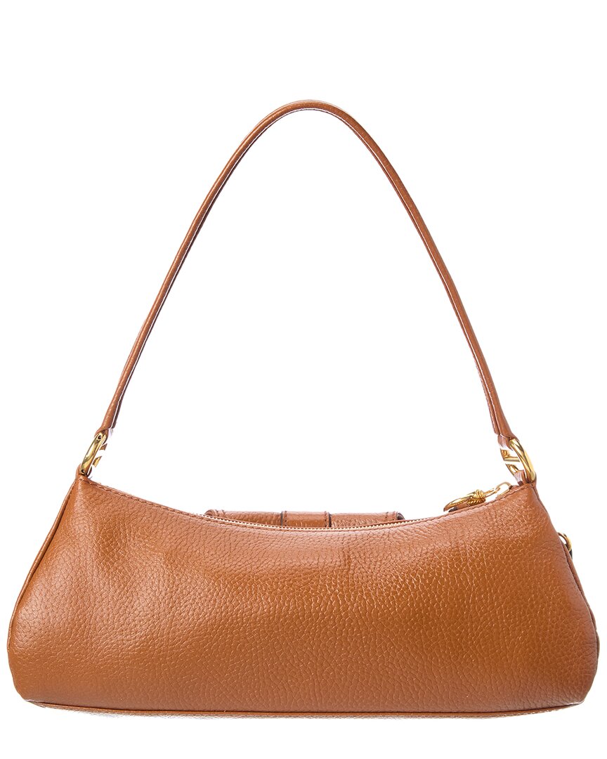 Chloé Chloé 99 Logo Leather Shoulder Bag