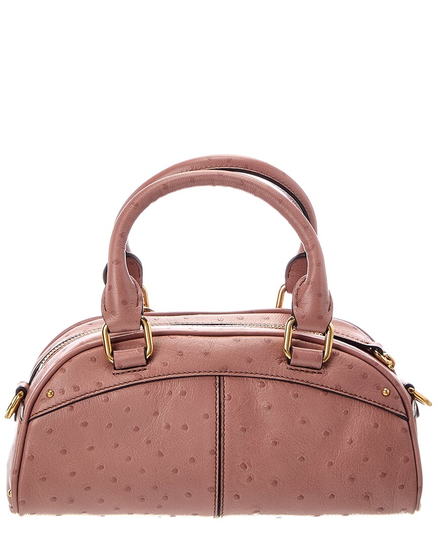 Chloé Chloé Small Leather Bowling Bag