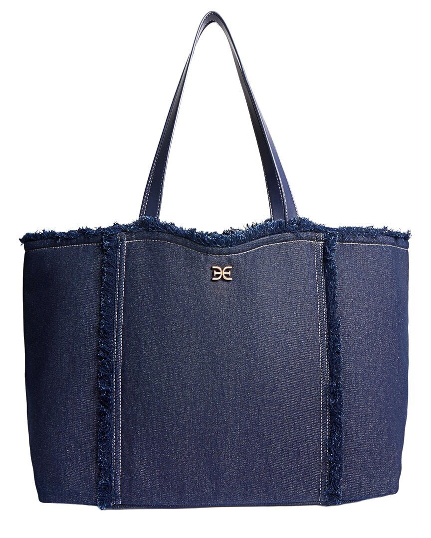 Sam Edelman Irina Denim Reversable Large Tote