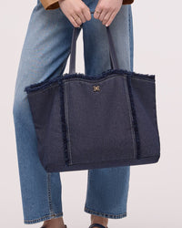 Sam Edelman Irina Denim Reversable Large Tote