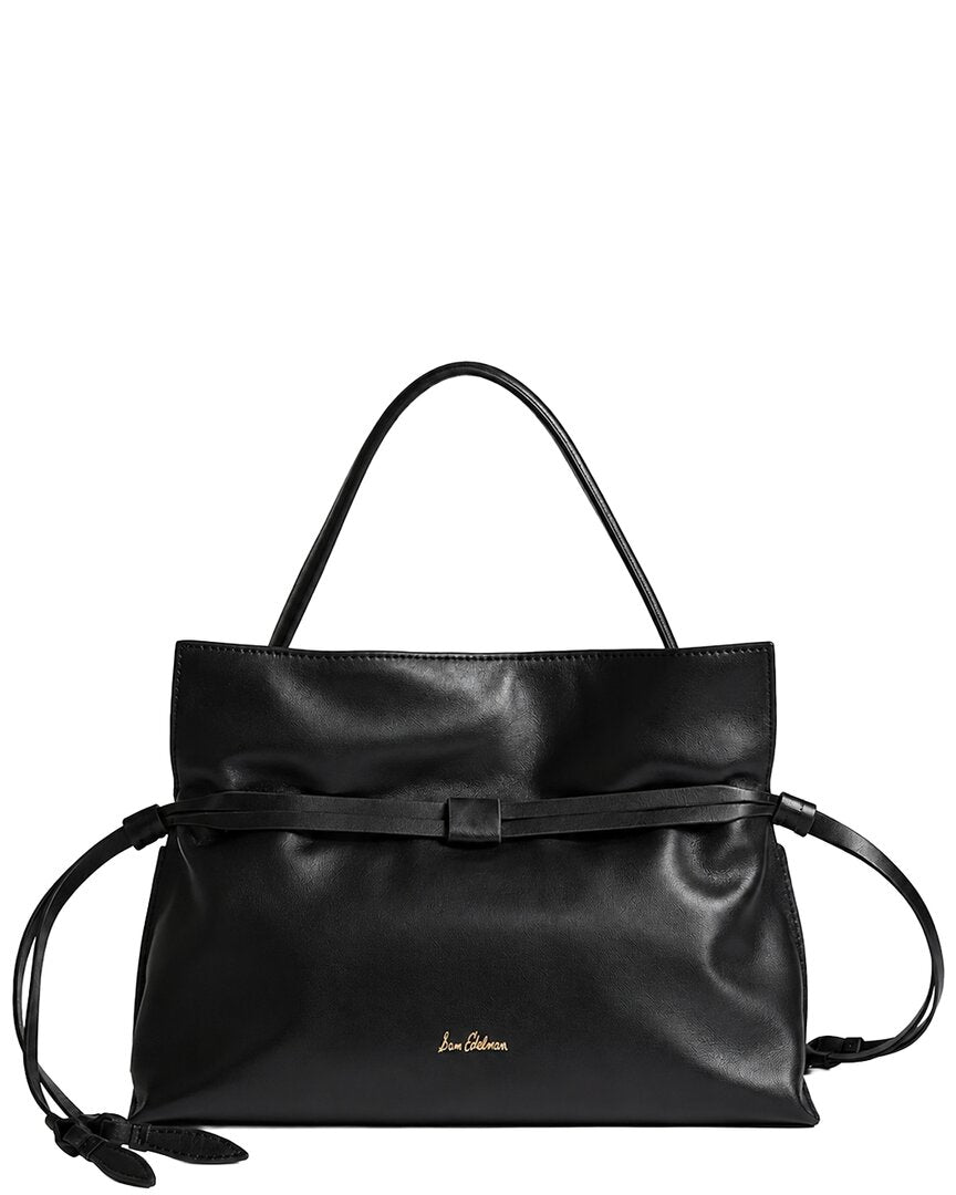 Sam Edelman Sam Edelman Poppy Lambskin Small Drawstring Tote